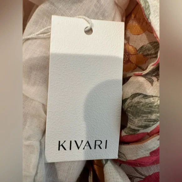 Kivari Floral Mini Dress - Pink and Orange - Picture 8 of 15